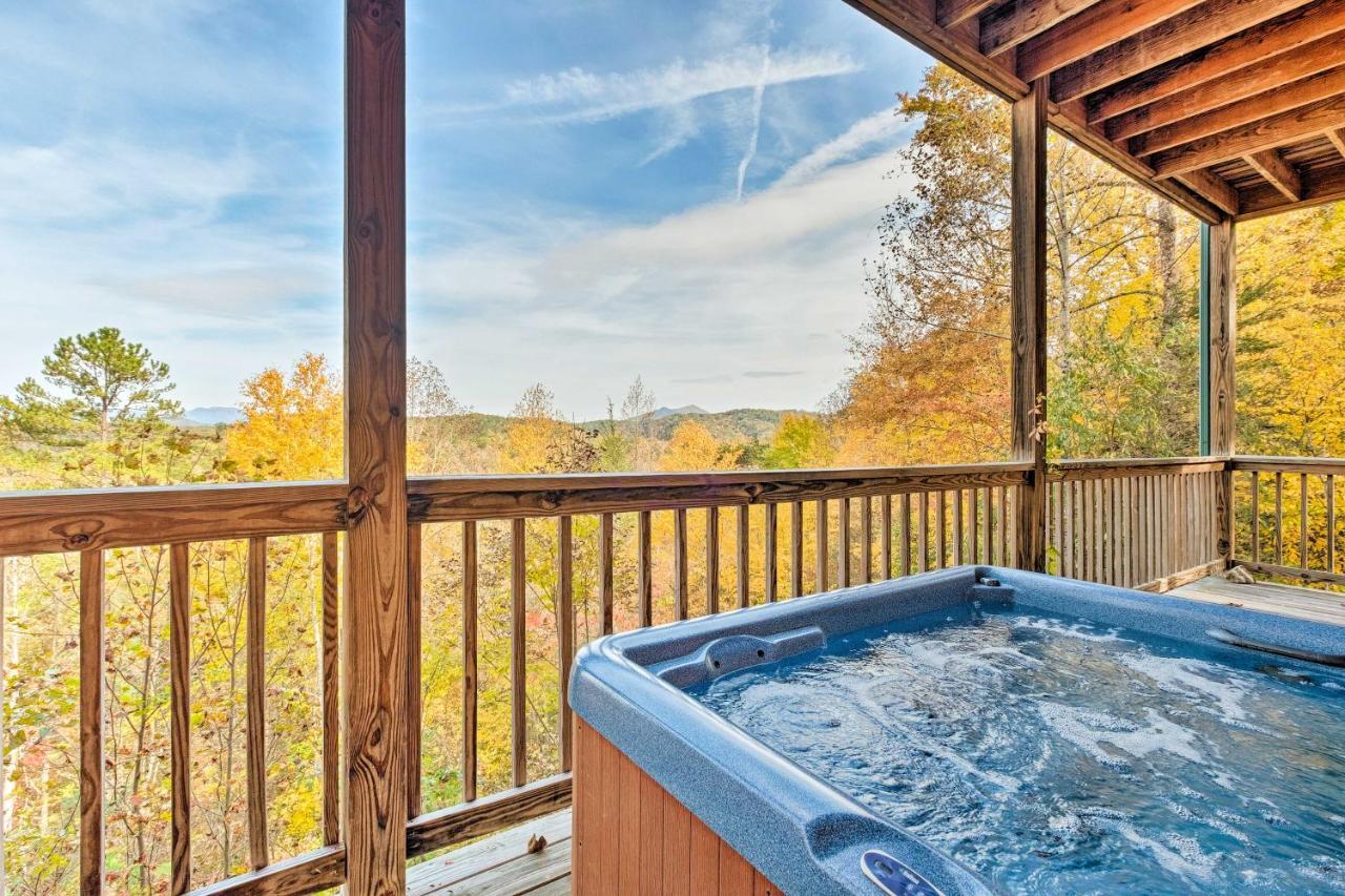 Pigeon Forge Cabin With Brand New Hot Tub And Views! Севьервилл Экстерьер фото